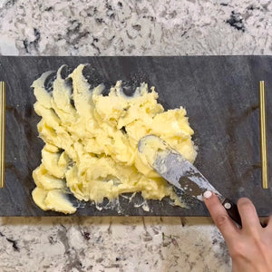 Butter_Board_Black_Truffle_Chive_Blossoms_Gourmet_SydPlayEat_SydSalt_Spread