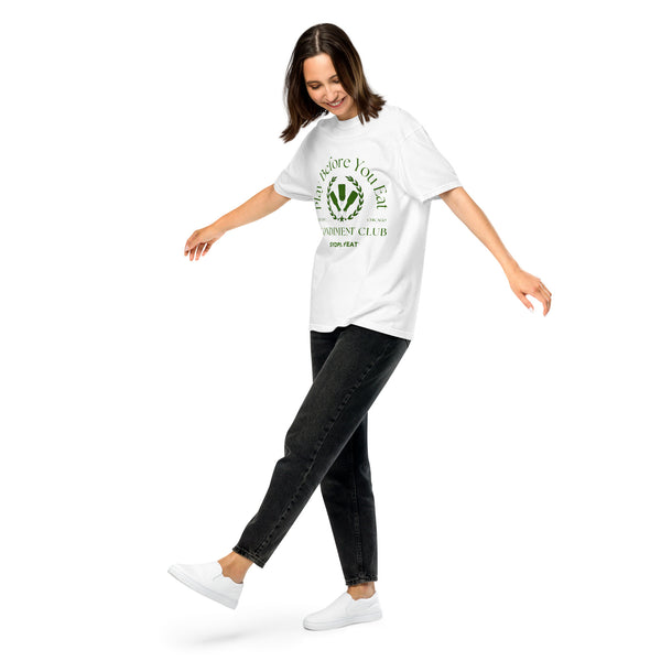 Condiment Club "Play Before You Eat" - Unisex Garment-Dyed Heavyweight T-Shirt