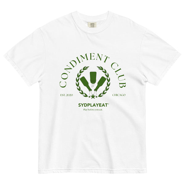 Condiment Club Unisex Garment-Dyed Heavyweight T-shirt