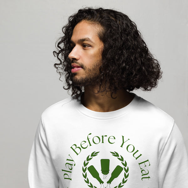 "Play Before You Eat" Condiment Club Sweatshirt by SydPlayEat