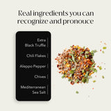 SydSalt Truffle Magic Ingredients Super Black Truffle Seasoning Salt