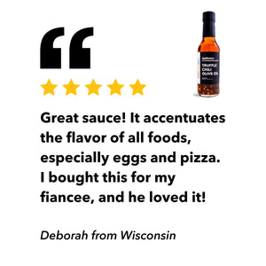 SydSauce_Comment_Deborah_Truffle_Chili_Olive_Oil