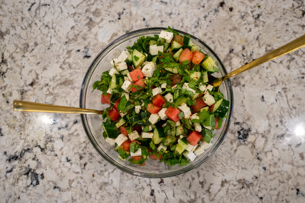 Watermelon Feta Salad Black Truffle SYDPLAYEAT Recipe